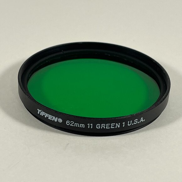 Tiffen 62mm 11 Green 1 Lens Filter - Picture 1 of 2